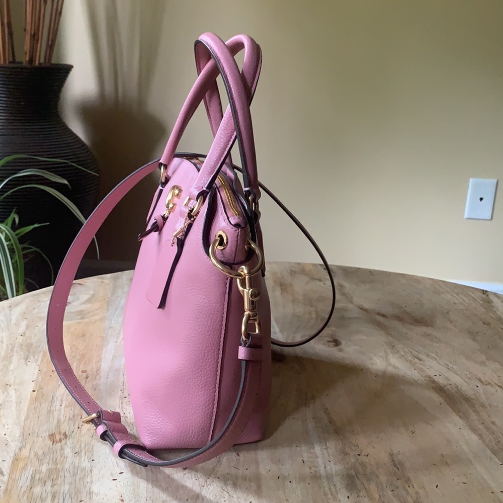 COACH Remi Satchel Pebbled Leather - - Picture 5 of 14